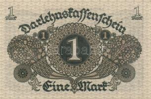 Német Birodalom / Weimari Köztársaság 1920. 1M (3x) kis ugrású sorszámokkal T:I