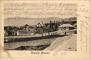 1904 Abos, Obisovce; látkép / general view (fl)