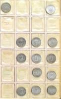 ~250db-os magyar érmetétel albumba és különálló berakólapokba rendezve T:vegyes
