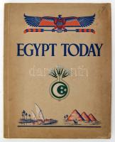 Egypt Today. Published in the Interests of Egyptian Finance, Industry and Commerce. 1937-1938. Second Edition. Edited by Demetrius A. Zoides. Cairo, [1938], Egyptian Trade &amp; Publishing Agency (Derby, Bemrose &amp; Sons Limited), 232 p. Gazdag képanyaggal illusztrálva, hirdetésekkel. Angol nyelven. Kiadói papírkötés, kissé viseltes, a könyvtesttől különvált borítóval, helyenként összeragadt lapokkal.