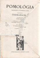 Őszibarack I. A fajtákat leírta Horn János. A gyümölcsképeket természet után festette Kochné Klopfer...