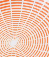 Weimar porcelán "Hawai" modernista pralinékínáló készlet, jelzett, minimális kopással, d: ...