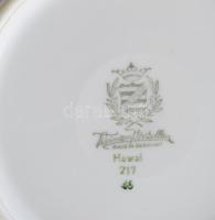 Weimar porcelán "Hawai" modernista pralinékínáló készlet, jelzett, minimális kopással, d: ...