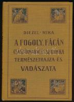 Diezel, [Karl Emil] - Mika, [Károly]: A fogoly, fácán, császármadár és erdei szalonka természetrajza és vadászata. Egy színes és öt münyomású teljes- és számos szövegképpel. Bp., [1912], Athenaeum, 4+128 p. + 6 (egészoldalas képtáblák, közte színes) t. Szövegközti képekkel gazdagon illusztrált. Kiadói festett egészvászon-kötésben, a borítón kis kopásnyomokkal, de alapvetően szép állapotban.