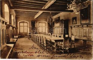 1912 Lőcse, Levoca; Városháza, tanácsterem, belső / town hall, interior (EK)