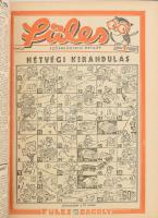 1949-1950 Füles szórakoztató hetilap első két évfolyamának egybekötött számai: I. évf. 1-11. sz. + I...