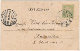 1902 Kassa, Kosice; Dóm és Urbán torony. Nyulászi Béla kiadása / cathedral, tower (fl)