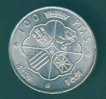 Spanyolország 1966. 100P Ag T:2