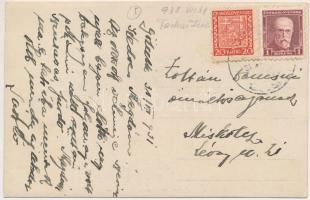 1931 Gölnicbánya, Göllnitz, Gelnica; látkép / general view