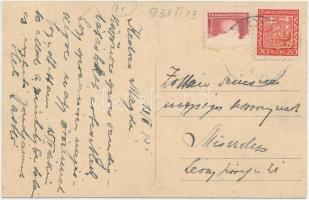 1931 Gölnicbánya, Göllnitz, Gelnica; látkép / general view