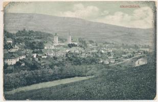 1915 Gölnicbánya, Göllnitz, Gelnica; látkép. Feitzinger Ede No. 729/2 a-b / general view - panorámalap egyik fele / one half of a panoramacard (EB)