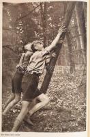 Axel von Graefe: Jungvolk im Lager. Berlin,én., Verlag Junge Generation. Német nyelven. Gazdag feket...