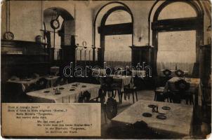 Trieste, Birreria Tergesteo. Piazza G. Verdi N. 2. / beer hall interior (EK)