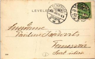 1908 Budapest V. Erzsébet tér (EK)