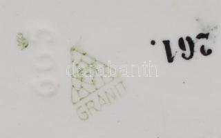 cca 1940 Gránit fűszeres szekrény, egy fiók hiányzik. sérülésekkel, m: 26 cm