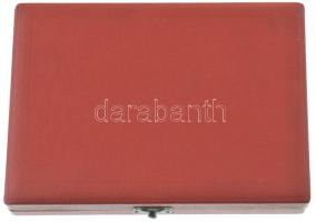 1953. "A magyar szénbányászat 200 éves jubileumára 1753-1953" bronz plakett, eredeti díszt...