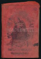 cca 1910-1920 Magyar Bankegyesület Rt. tagsági könyv, viseltes állapotban