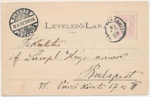 1899 (Vorläufer) Marosvásárhely, Targu Mures; Európa kávéház, Szt. György utca, Abbazia kávéház, Erz...