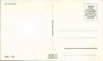 Újvidék, Novi Sad, Neusatz; M. kir. postapalota, nyilvános telefonfülke, trafik peko reklámmal / pos...