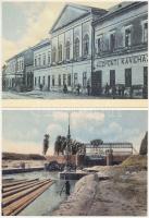 BECSE - 18 db MODERN reprint képeslap tokban / BECEJ - 18 modern reprint postcards in case