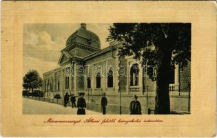 1914 Máramarossziget, Sighetu Marmatiei; Állami felsőbb leányiskola internátusa. W.L. Bp. Kaufman Ábrahám és fiai kiadása / girls&#039; boarding school (EB)