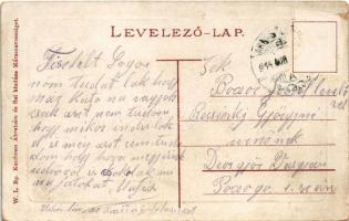 1914 Máramarossziget, Sighetu Marmatiei; Állami felsőbb leányiskola internátusa. W.L. Bp. Kaufman Áb...