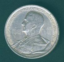 1939. 5P Ag "Horthy balra" T:2 kis ph