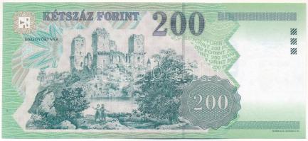 2001. 200Ft "FA 5086708" T:UNC