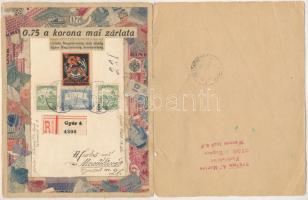 1921 Illusztrált Bombaszt. Aratásra 5-re fog felmenni a magyar korona, Hegedűs Lorantus - Schima And...