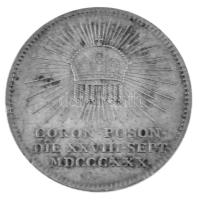 Habsburg Birodalom 1830. "I. (II.) Ferenc és V. Ferdinánd - V. Ferdinánd pozsonyi koronázása&qu...