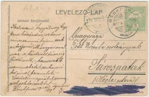 1913 Ránkfüred, Rank-Herlány, Ránkherlány, Rank Herlein, Herlany (Kassa, Kosice, Kaschau); Újvendégl...