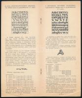 cca 1920 Toll és Betű, a Schuler József Rt. toll és iróngyár ismertető füzete magyar termék propagan...