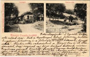 1904 Ceméte, Czeméthe, Czeméte-fürdő, Cemjata (Eperjes, Presov); vendéglő, Eperjes villa. Divald / restaurant and villa (EK)