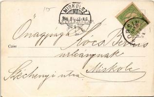 1906 Dobsina, Dobschau; Dobsinai jégbarlang, belső / Eishöhle Dobsina / ice cave, interior (EK)