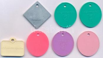 1950. "Ebadójegy 12Ft" Al bárca, "751967" sorszámmal + 1999-2003. 6db-os műanyag...