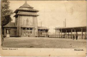 Műcsarnok. Tervezte Medgyaszay. József főherceg vezérezredes erdélyi hadikiállítása / WWI Austro-Hungarian K.u.K. military exhibition (kis szakadás / small tear)