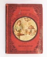 Hegyesi József: A legujabb házi czukrászat kézikönyve. Bp., 1893, szerzői kiadás (Czettel és Deutsch-ny.), 247 p.+ 1 (kihajtható, színes litográfia) t. Negyedik, javitott és bővitett kiadás. Kiadói illusztrált egészvászon-kötésben, kopott, foltos borítóval, a gerinc felső részén kis sérüléssel.