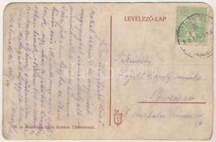 1912 Tátralomnic, Tatranská Lomnica (Magas-Tátra, Vysoké Tatry); Palota szálló. Kuszmann Gyula kiadá...