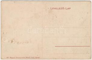 Dobsina, Dobschau; út. Földes-féle Margit Creme reklám / road. Hungarian cold cream advertisement (r...