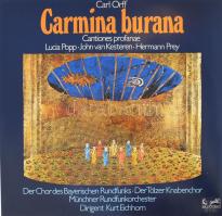 Carl Orff - Lucia Popp ? John van Kesteren ? Hermann Prey, Der Chor Des Bayerischen Rundfunks ? Der Tölzer Knabenchor, Münchner Rundfunkorchester, Kurt Eichhorn - Carmina Burana (Cantiones Profanae), Vinyl, LP, Album, Quadraphonic, Németország 1973, VG+