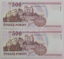 2008. 500Ft (2db) "EA" "EB" T:UNC,AU