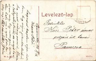 1913 Versec, Vrsac; József főherceg honvéd gyalogsági laktanya. W.L. 101. / K.u.K. military infantry...