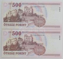 2011. 500Ft (2db) "EA" T:UNC,AU