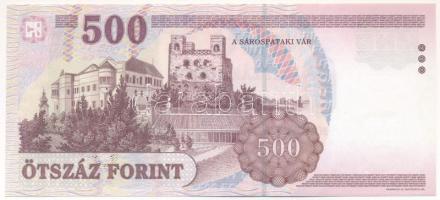 2006. 500Ft "EA 3130527" nyomdai festékfolt Rákóczi kabátjának alján T:UNC,AU