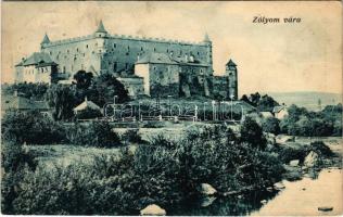 1916 Zólyom, Zvolen; vár / castle (EB)