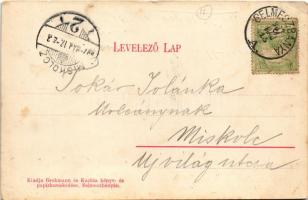 1907 Selmecbánya, Schemnitz, Banská Stiavnica; Kálvária. Grohmann és Kuchta kiadása / calvary (EK)