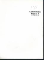 cca 1940-1950 Szendrő István (1908-2000): Budapest, Farkasréti temető, Keresztes Szent János , pecsé...