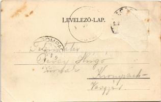 1902 Lőcse, Levoca; látkép. Schmidt Edgar kiadása / general view (Rb)