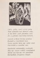 1937 Szegedi Kis Kalendárium. Szeged, 1937, Szegedi Fiatalok Művészeti Kollégiuma, 16 sztl. lev. Bud...