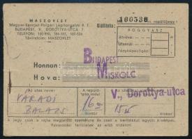 1950 Maszovlet (Magyar-Szovjet Polgári Légiforgalmi Rt.) nyári menetrend + Budapest-Miskolc repülője...